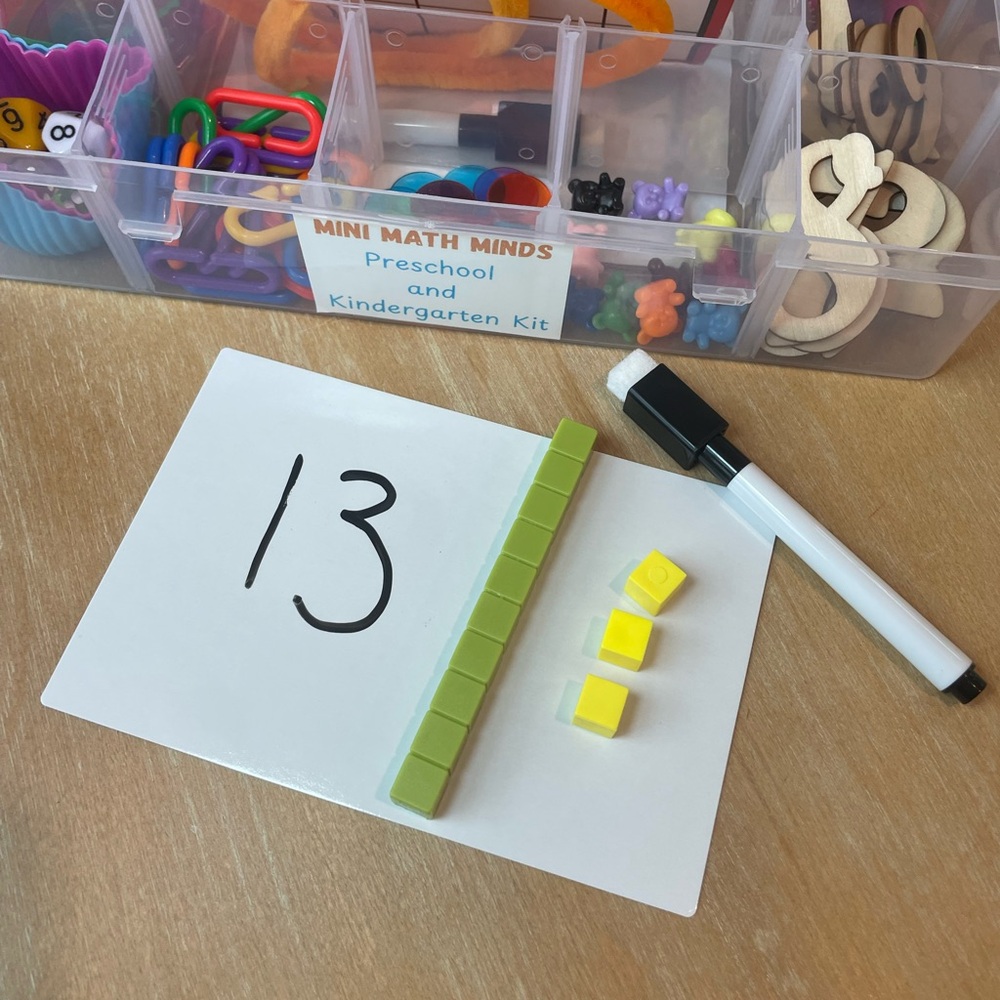 Mini Math Mind Home Kit- (activity guide and details @mini.math.minds on Insta) - Picture 11 of 14